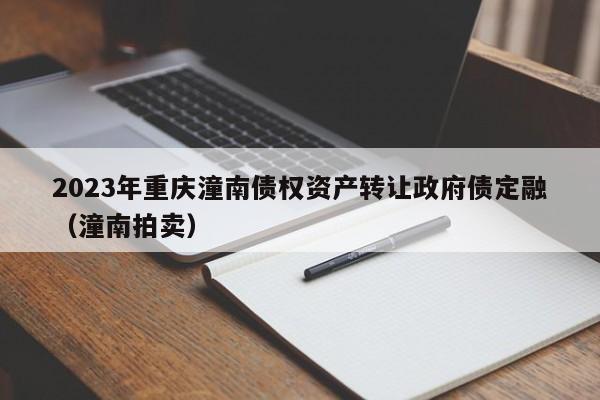 2023年重庆潼南债权资产转让政府债定融（潼南拍卖）