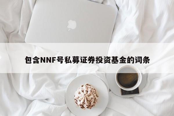 包含NNF号私募证券投资基金的词条