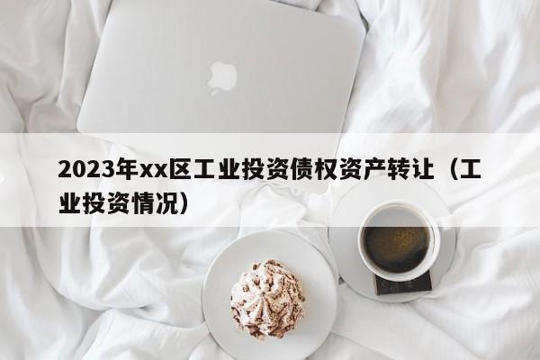 2023年xx区工业投资债权资产转让（工业投资情况）