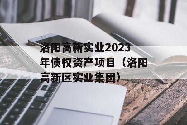 洛阳高新实业2023年债权资产项目（洛阳高新区实业集团）