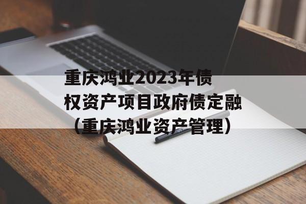 重庆鸿业2023年债权资产项目政府债定融（重庆鸿业资产管理）