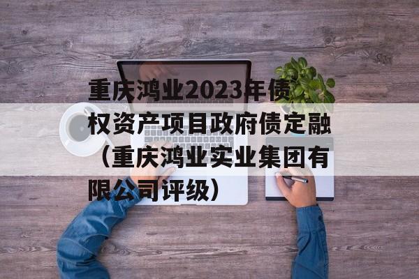 重庆鸿业2023年债权资产项目政府债定融（重庆鸿业实业集团有限公司评级）