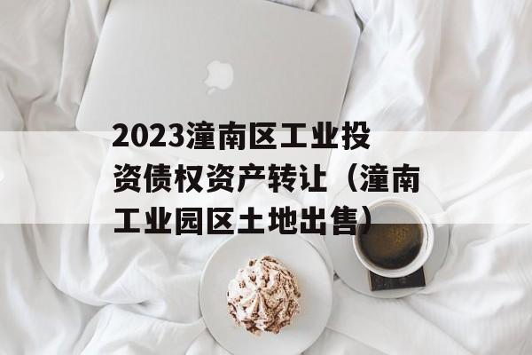 2023潼南区工业投资债权资产转让（潼南工业园区土地出售）