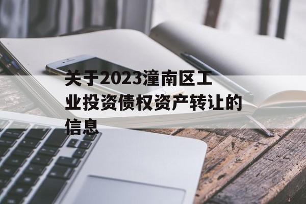 关于2023潼南区工业投资债权资产转让的信息