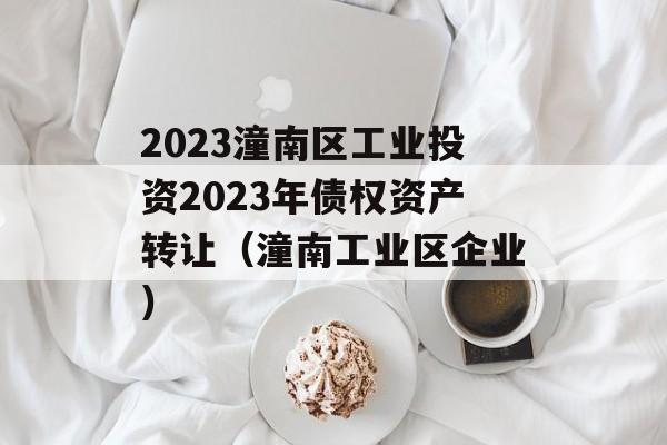 2023潼南区工业投资2023年债权资产转让（潼南工业区企业）