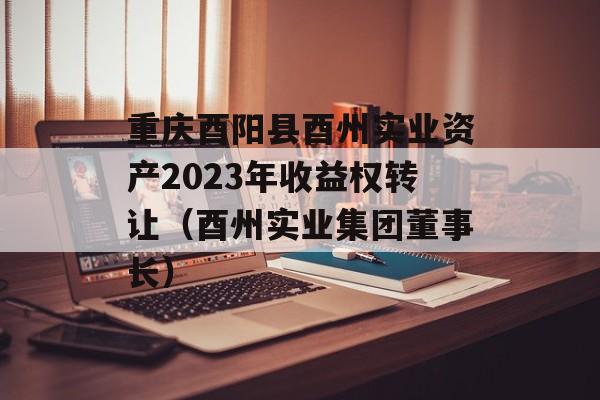 重庆酉阳县酉州实业资产2023年收益权转让（酉州实业集团董事长）