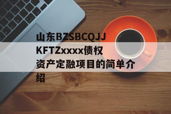 山东BZSBCQJJKFTZxxxx债权资产定融项目的简单介绍