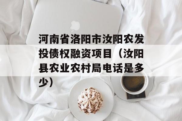 河南省洛阳市汝阳农发投债权融资项目（汝阳县农业农村局电话是多少）