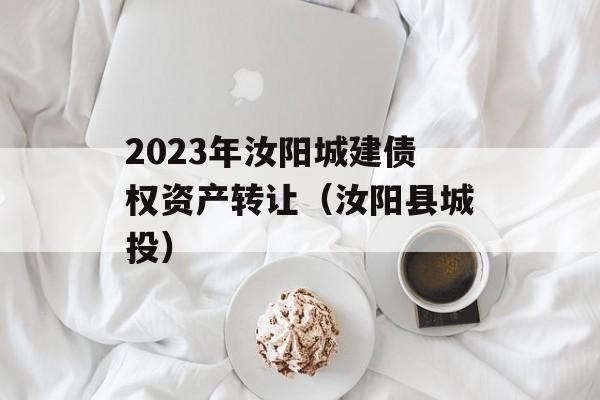 2023年汝阳城建债权资产转让（汝阳县城投）