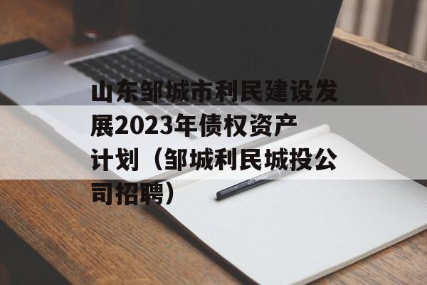 山东邹城市利民建设发展2023年债权资产计划（邹城利民城投公司招聘）