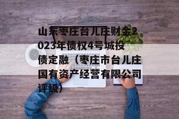 山东枣庄台儿庄财金2023年债权4号城投债定融（枣庄市台儿庄国有资产经营有限公司评级）