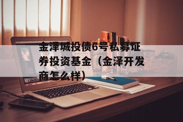 金泽城投债6号私募证券投资基金（金泽开发商怎么样）