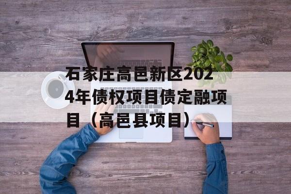 石家庄高邑新区2024年债权项目债定融项目（高邑县项目）