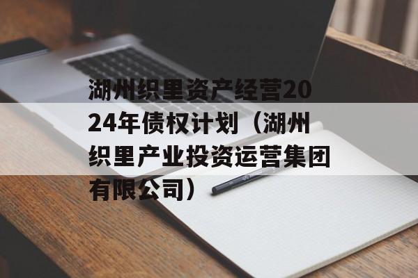 湖州织里资产经营2024年债权计划（湖州织里产业投资运营集团有限公司）