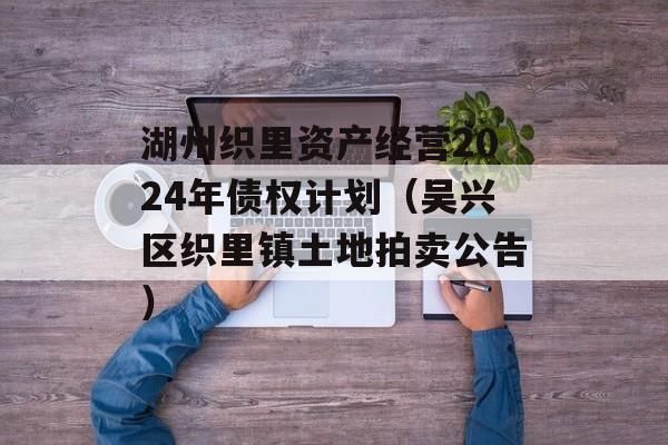 湖州织里资产经营2024年债权计划（吴兴区织里镇土地拍卖公告）