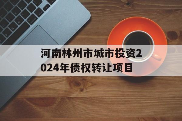 河南林州市城市投资2024年债权转让项目