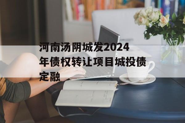 河南汤阴城发2024年债权转让项目城投债定融