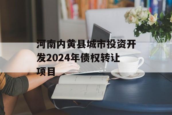 河南内黄县城市投资开发2024年债权转让项目